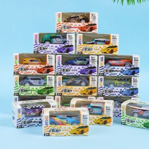JOYNCLEON Kim loại gió-up Ô tô đồ chơi cho trẻ em-đua mini mô hình xe với chức năng kéo trở lại giáo dục Quà Tặng bé trai và trẻ em