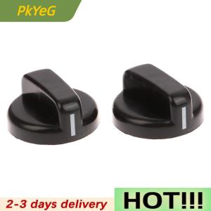 PkYeG 2PCS 8mm General Plastic Handle Gas Stove Replacement Control Switch Knob Range Oven Knob For Benchtop Burner