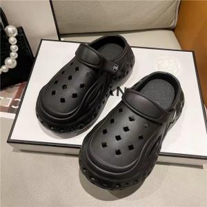 [Free Shipping] Cute Thick-Soled Clogs For Women New Style Detachable Height-Increasing With A Closed-Toe Design Suitable For Outdoor Wear And Featuring A Non-Slip Sole