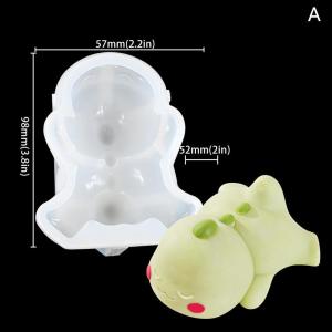 【Flash Sale】COD Lying Dragon Kitty Milk Pudding Silicone Mold Custard Mold Cute Cartoon Jelly Cake Cake Mold Cake Decoration Baking Bakery Tool