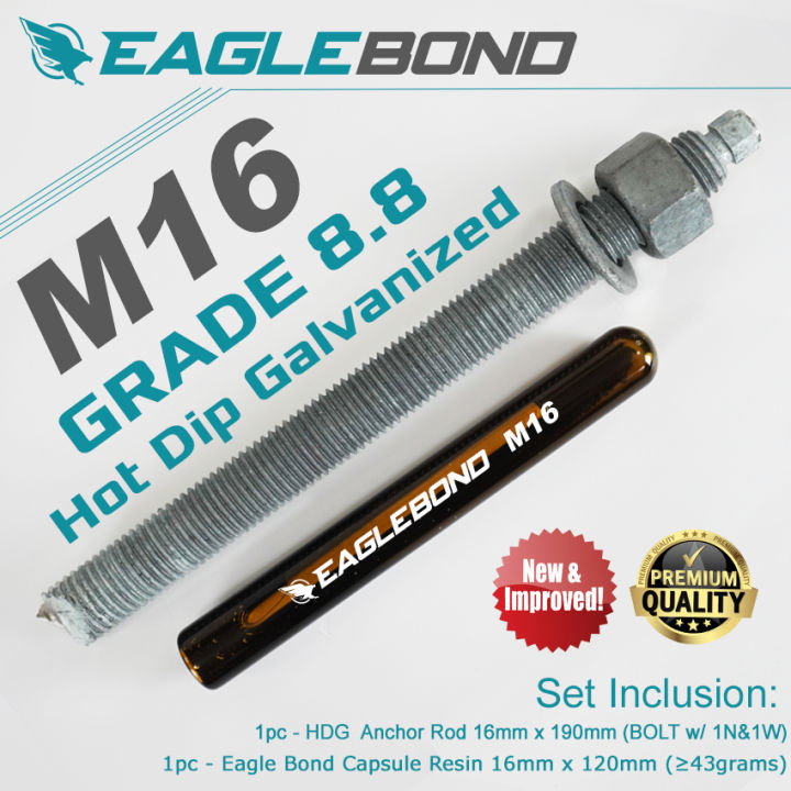 Eagle Bond Chemical Bolt / Chemical Anchoring / Capsule Resin Set