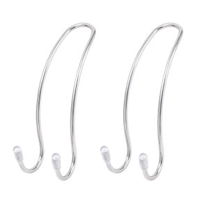 【WOKEN】2/4PCS Car Seat Stainless Steel Hooks Rear Seat Headrest Handbag Shopping Bag Clothes Hanger Coat Hat Storage Hanging Items In The Car