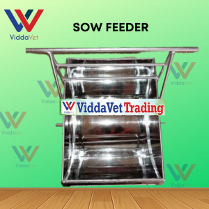 Stainless Pig Sow Feeder 1 pc with 2 pcs galvanize door lock and accesories sow feeder stainless for pig sow pig feeder