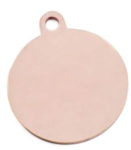 [SG Stock]Stainless Steel Round Pet Name Tag Dog Gift Pet Gift- Customizable and Personalized for Your Beloved Pet! High-quality and durable stainless pet tag which is safety of your furry companion in case they get lost