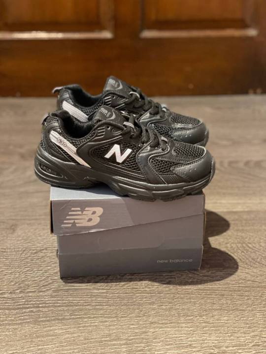 SEPATU NB 530 IMPORT - NEW BALANCE - BLACK WHITE- FREE KAOS Sneaker Leather  New Balance Sneaker Graphic Print Sepatu Low Height Sepatu Eu Size 37-40 -  Lazada | Lazada Indonesia