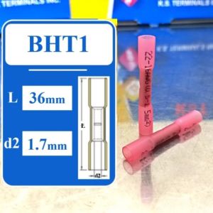Cút nối dây điện co nhiệt chống thấm nước dùng ngoài trời KST đầu cos nối thẳng bằng đồng BHT