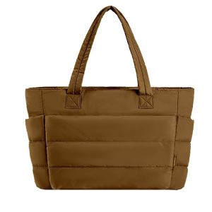AE Womens Handbag Lightweight Puffy Cotton Coat Large Capacity Fashionable Single-Shoulder Casual Tote Bag Stock