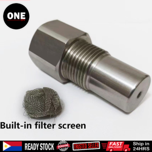 Stainless steel filtered oxygen sensor car modification accessories M18 1.5 adapter extension connector
