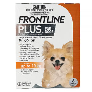 Frontline plus - nhỏ gáy hết ve rận hết ghẻ cho chó mèo (1 tuýp tách hộp)