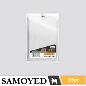 Tempat / Pelindung Kartu / Foto Koleksi / Photo / Photocard / PC K-Pop / Trading / TC / TCG / Collectible / CC / CCG / Basketball / Pokemon / MTG Magnetic Card Protector / Display Case / Holder Samoyed CRDH-MG
