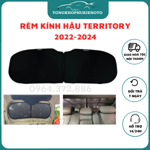 Rèm che nắng kính hậu Kính sau Cốp Rèm đuôi xe ô tô xe hơi chống nắngtia UV cho xe Territory 2022-2024