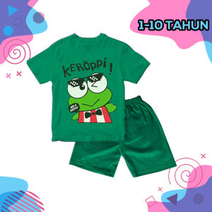 Setelan Pakaian Anak Laki-laki dan Perempuan Motif karakter untuk perempuan Best seller