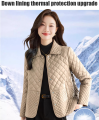 jaket bawah fesyen kolar berdiri jaket kapas kecil slim fit sesuai selesa nipis dan ringan. 