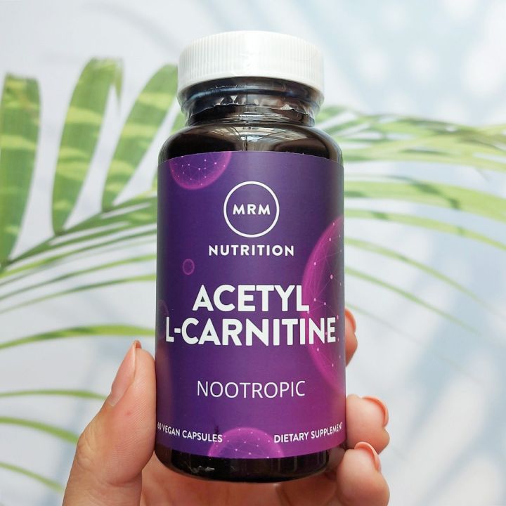 Acetyl L-Carnitine -- 500  60 Vegan Capsules (MRM) |  Lazada.co.th