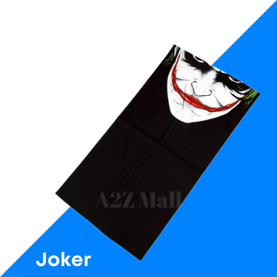 Balaclava Bandana Motorycle Full Face Mask Joker Head Scarf Riding