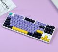 [Keycap only】Gmk Taro Keycap hoa oải hương tím Key Cap 129 Phím Cherry Hồ Sơ PBT Năm Mặt Thăng Hoa Keycaps Cho công tắc Cherry MX Trò Chơi Bàn Phím Cơ Keychron/Rk61/Gk61/Anne Pro 2. 