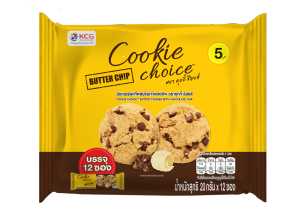 Bánh Quy Bơ Cookie Choice Với Socola Chip – Thơm Ngon Giòn Rụm – Gói 12 thanh 240g (20g/gói) [Hàng Thái Lan]