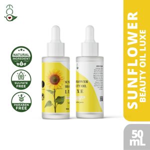 Eco Premium Sunflower Beauty Oil Luxe For Skin Hair & Body Moisturizing Men Woman