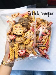 DARMO CAMILAN - Kerupuk Seblak Mix Pedas 150gr Sebring Campur