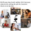 Micro thu âm livestream, Gậy livestream tiktok có đèn, Giá đỡ điện thoại, Tripod 3 chân có remote, 36 bóng đèn Led 3 chế độ sáng, thu lọc tạp âm tốt. 