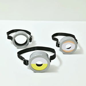 Novelty Single Eye Goggles Halloween Costume Accessories Adjustable Goggles for Men Women Teen Cosplay
