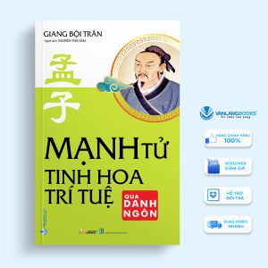 Sách - Mạnh Tử - Tinh Hoa Trí Tuệ Qua Danh Ngôn (Tái Bản)-Vanlangbooks