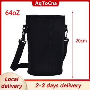 [COD] AqToCna Ship within 24 hours 1x Neoprene Water Bottle Carrier Insulated Cup Cover Bag Holder Pouch with Strap