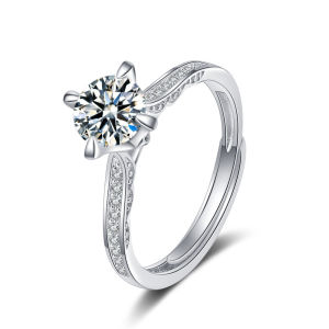 Nhẫn nữ bạc Ý thời trang hàn N105 - Phụ kiện thời trang việt