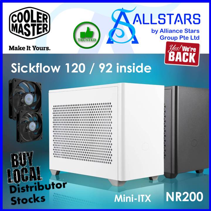 ALLSTARS We Are Back Promo CM Cooler Master CoolerMaster NR200 SFF Mini ITX Chassis