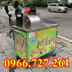 Máy ép nước mía 2 cây siêu sạch motor dây đồng bảo hành 12 tháng