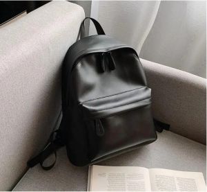 Tas Ransel Wanita Ransel Wanita Kulit Sintetis Polos Backpack Tas Wanita Tas Punggung Wanita