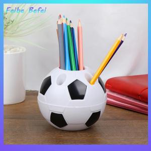 [Feibe Befei] 1pc Soccer Ball Shaped Toothbrush Pen Pencil Holder Desktop Rack Student Gift