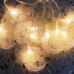 Lampu LED Hias Ketupat Dekorasi Lebaran / Ramadhan Premium Ketupat Lampu Tumblr