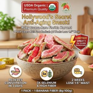 Seedless Guava Snacks Red Heart Dried Guava Slices Delicious Preserved Fruit Chewy Guava Snack Ready to Eat Dried Fruit for Daily Enjoyment