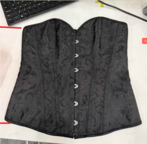 Women Bustier Lace Up Corset Top Waist Trainer Lingerie Overbust Body Shaper Plus Size