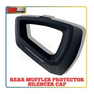 REAR MUFFLER PROTECTOR RSX150 EXHAUST COVER RSX MUFFLER PROTECTOR SILENCER CAP BLACK SILVER RSX150 HONDA VIETNAM