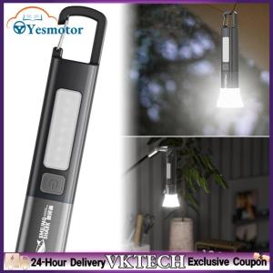 【Local Shipment】 XPE COB Flashlight 300LM Zoomable Emergency Lantern Power Bank for Power Outages