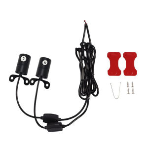 [Sirola] 2Pcs Motorcycle LED Underbody Light Projector Ghost Angel Wings Light Motorcycle Modification LED Decoration Lights