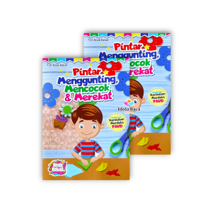Buku Pintar Menggunting Mencocok & Merekat -TAH