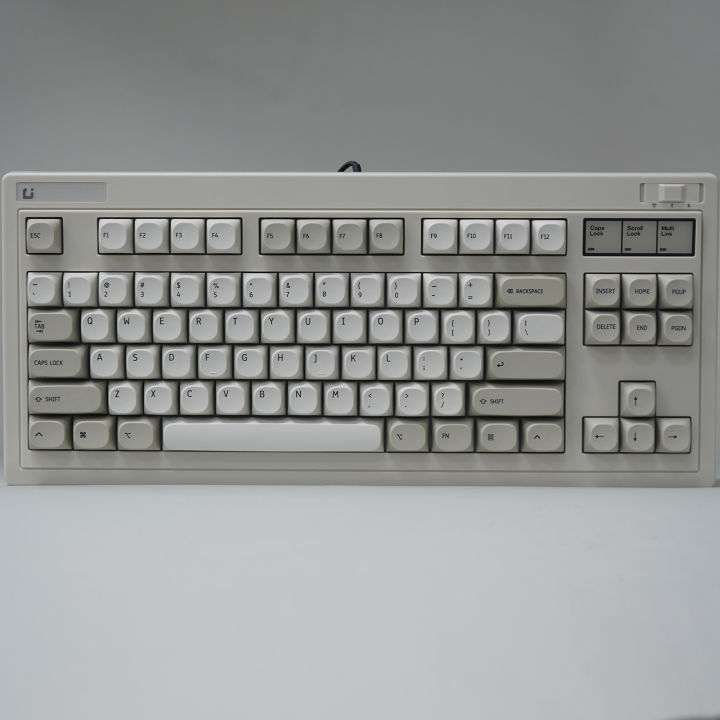 Capuchons De Touches De Clavier En PBT, Style Minimaliste, Blanc, Noir