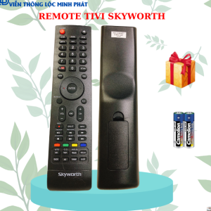 Remote Điều Khiển Tivi Skyworth Smart/Led/Lcd - Tặng Kèm Pin