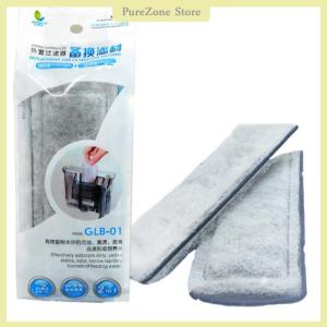 [PureZone] 2PC Aquarium lọc bể lọc than hoạt tính lọc bông phương tiện truyền thông bọt