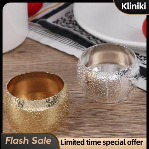 [Kliniki] Napkin Rings Wedding Party Hotel Serviette Buckle Napkin Holder Table Decor