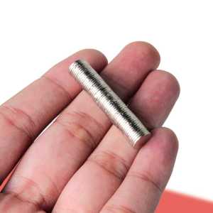 Magnet Neodymium N25 Super Kuat 8x1mm 50 Pcs Magnet Rare Earth untuk Industri & DIY