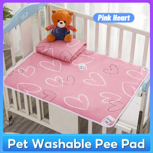 【In Stock】Pet Washable Pee Pad 70cm*90cm Reusable Waterproof Absorbent Pee Pad Pet Supplies