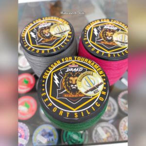 Gelasan Drako | Layangan Aduan Original (FULL TREATMENT) - Senar N66, Formula Aluminium Oxid Beling Tumbuk - Panjang 2000 yard, Tekstur Sasak Padi - Uk 0.22 (ORIGINAL by Holay)