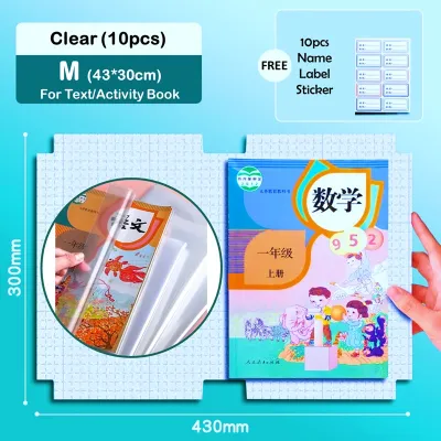 Book Cover Self Adhesive Sticker Pembalut Buku Sticker
