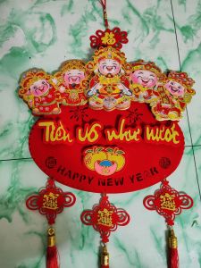 HÌNH TREO THẦN TÀI TIỀN VÔ NHƯ NƯỚC