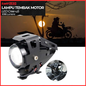 KING TaffLED Lampu Tembak Motor super terang anti air Transformer LED Cree U5 1098lm Cool White - U5