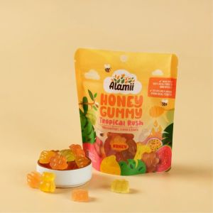 Alamii Honey Gummy - Permen Dengan Madu Dan Buah Alami | Cemilan Sehat Anak Rendah Gula Bpom